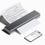 Anniversary Celebration while stocks last：Phomemo M08F A4 Portable Thermal Printer, Supports 8.26"x11.69" A4 Thermal Paper, Wireless Mobile Travel Printers for Car & Office,...