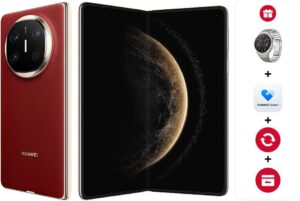 HUAWEI Mate X6 Foldable Smartphone + GT4 Titanium + 6-Months Huawei Care+, 12+512, Ultra Slim & Durable, Ultra Chroma Camera, Kunlun Glass 2nd Gen, HUAWEI X-True Display,...