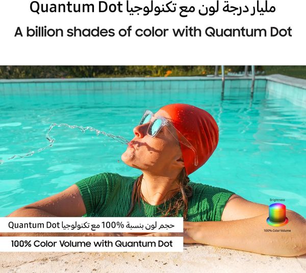 Limited-Time Sale for Summer Surprises AED 129.00د.إ :Samsung 65 Inch QLED TV, Q60D, 4K, 100% Color Volume with Quantum Dot, 4K Upscaling, Samsung TV Plus, AirSlim Design, Tizen...