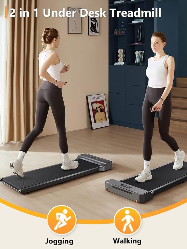 Limited-Time Sale for Summer Surprises AED 89د.إ:KingSmith Walkingpad Z1 Folding Treadmill Ultra Slim Electric 180°Foldable Treadmill Smart Fold Walking Pad Portable Safety Non...