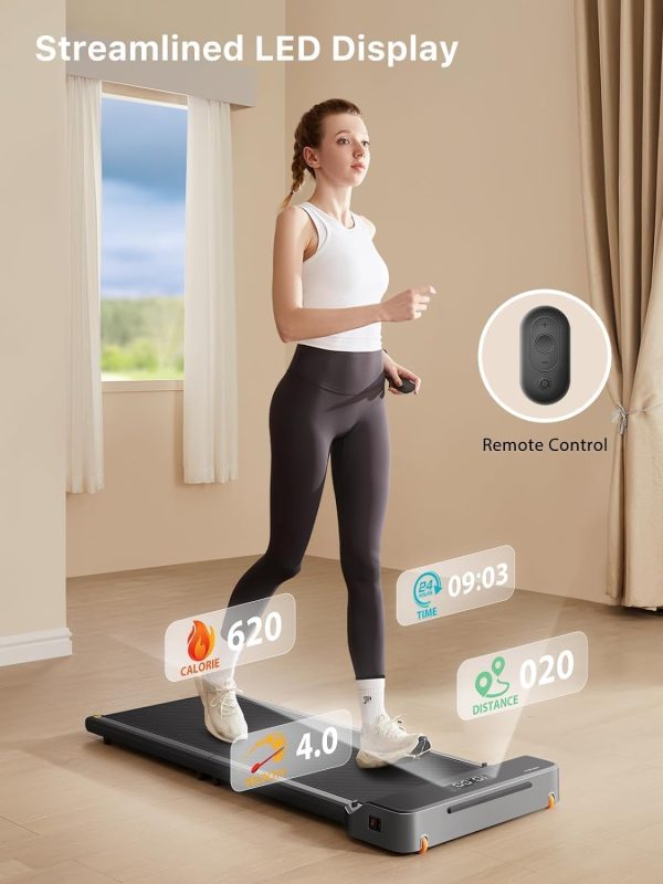 Limited-Time Sale for Summer Surprises AED 89د.إ:KingSmith Walkingpad Z1 Folding Treadmill Ultra Slim Electric 180°Foldable Treadmill Smart Fold Walking Pad Portable Safety Non...