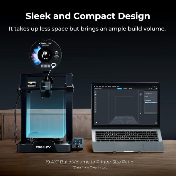 Limited-Time Sale for Summer Surprises AED 99د.إ:Creality Ender 3 V3 SE 3D Printer, 250mm/s Faster Print Speed CR Touch Auto Leveling Sprite Direct Extruder Dual Z-Axis Auto...