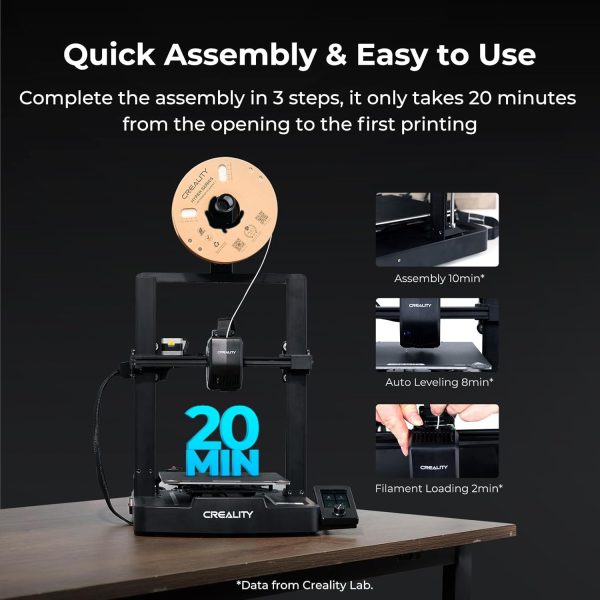 Limited-Time Sale for Summer Surprises AED 99د.إ:Creality Ender 3 V3 SE 3D Printer, 250mm/s Faster Print Speed CR Touch Auto Leveling Sprite Direct Extruder Dual Z-Axis Auto...