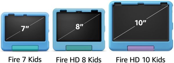 Limited-Time Sale for Summer Surprises AED 99د.إ:Fier HD 10 Kids tablet 32 GB (newest gen) | ages 3–7, includes ads-free books, games, apps and videos that children love, 10.1"...