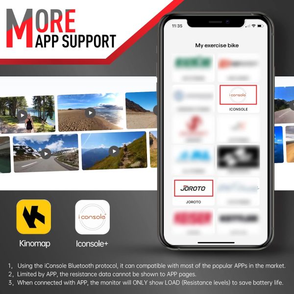 Limited-Time Sale for Summer Surprises AED 99د.إ:JOROTO Exercise Bike/Spin Bike, Silent Stationary Bike Indoor Cycling Bike for home Gym Cardio with Readable Magnetic Resistance...