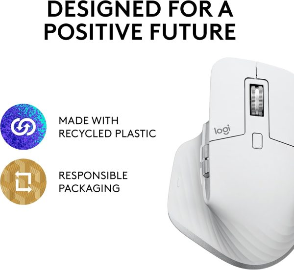 Limited-Time Sale for Summer Surprises AED 99د.إ: Logitech MX Master 3S - Wireless Performance Mouse with Ultra-fast Scrolling, Ergo, 8K DPI, Track on Glass, Quiet Clicks,...