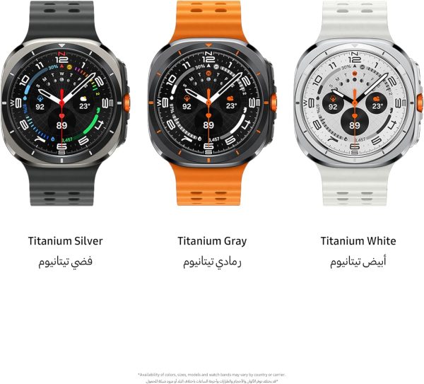 Limited-Time Sale for Summer Surprises AED 99د.إ:Samsung Galaxy Watch Ultra Smartwatch, 47mm, LTE, Health Monitoring, Fitness Tracker (UAE Version)