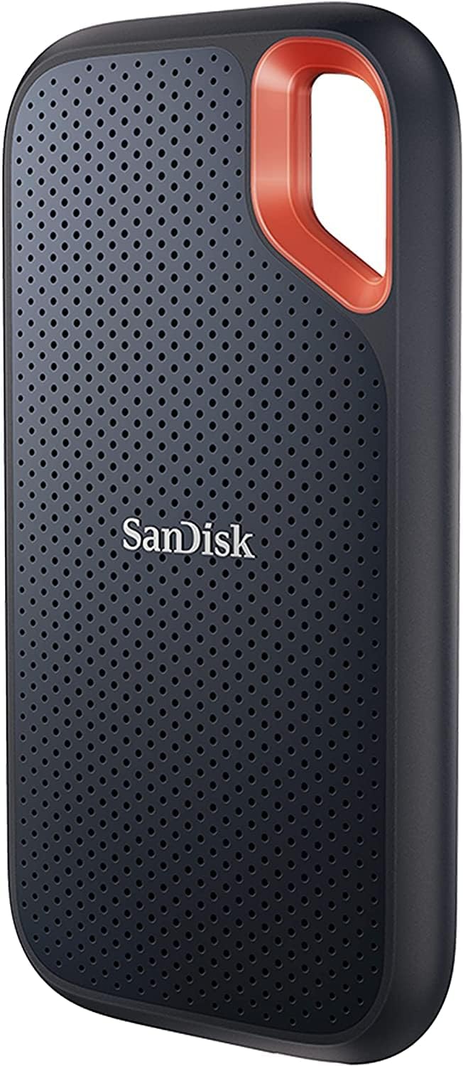 Limited-Time Sale for Summer Surprises AED 99د.إ:SanDisk 4TB Extreme Portable SSD Up to 1050MB/s USB C, USB 3.2 Gen 2 External Solid State Drive SDSSDE61 4T00 G25, Blue, SanDisk...