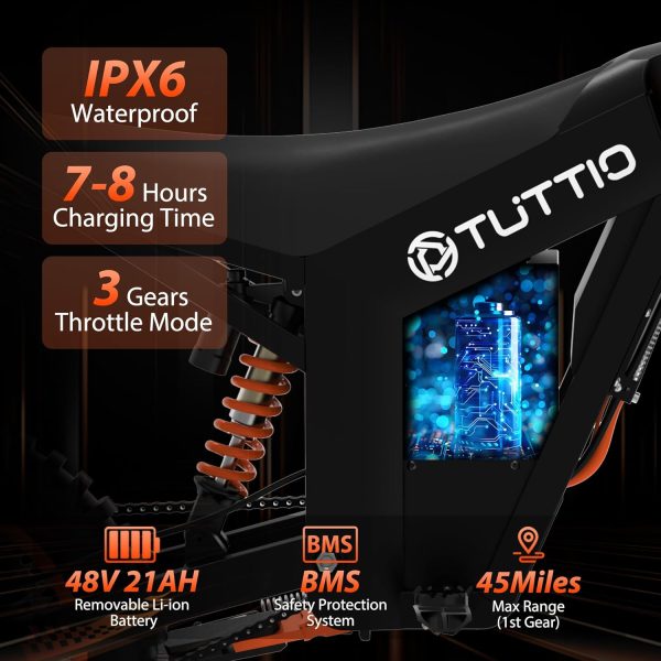 Limited-Time Sale for Summer Surprises AED 99د.إ :Soleil01 Electric-Dirt-Bike for Teens Adults, 14"/12" Fat Tire 2000W Electric-Motorcycle with 48V 21AH Battery Ebike 37MPH...