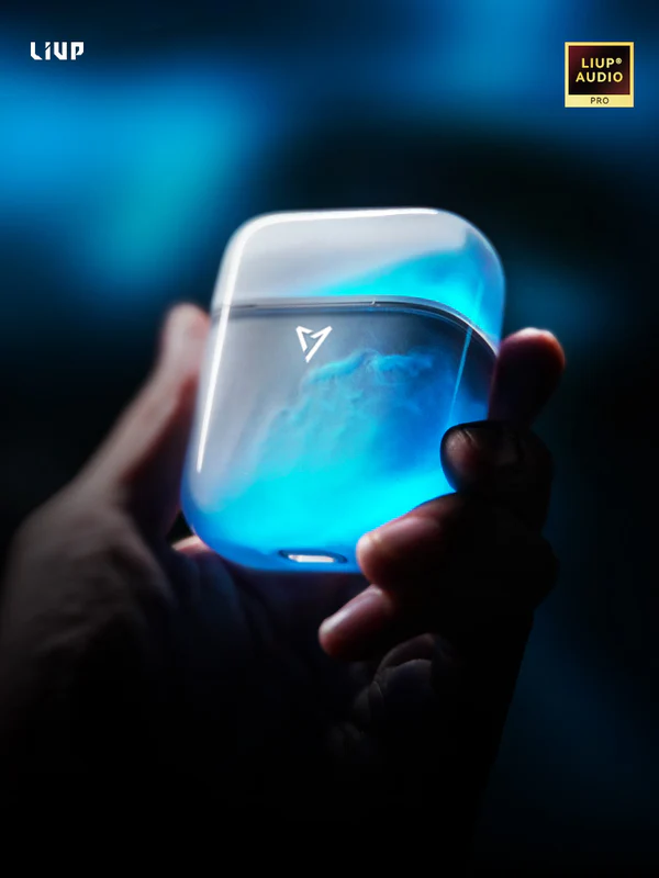 【New User Only Free Shipping】LIUP Pods LP1 Luminous Quicksand Earbuds Glow In The Dark