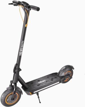 Summer Final Clearance Just AED 89د.إ：Hiboy MAX Pro Electric Scooter, 75KM Long Range, 35KM/H Power by 650W Motor, 27.94cm Pneumatic Tires, Split Hub Design, Dual Suspension,...
