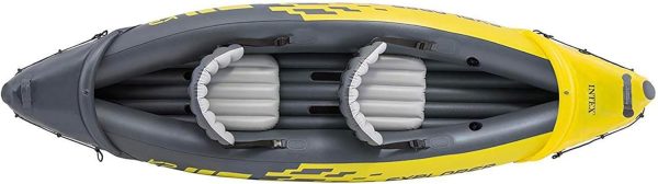 Summer Final Clearance Just AED 89د.إ:Intex 68307EP Explorer K2 Inflatable Kayak Set: Includes Deluxe 86in Aluminum Oars and High-Output Pump – SuperStrong PVC – Adjustable...