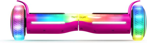 Summer Final Clearance Just AED 99د.إ:Jetson Self Balancing Hoverboard with Built in Bluetooth Speaker | Includes All Terrain Tires | LED Lights