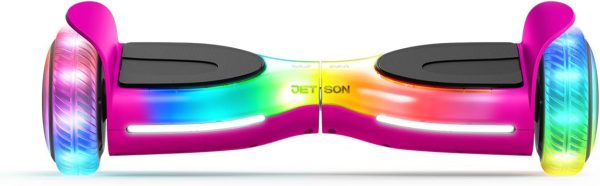 Summer Final Clearance Just AED 99د.إ:Jetson Self Balancing Hoverboard with Built in Bluetooth Speaker | Includes All Terrain Tires | LED Lights