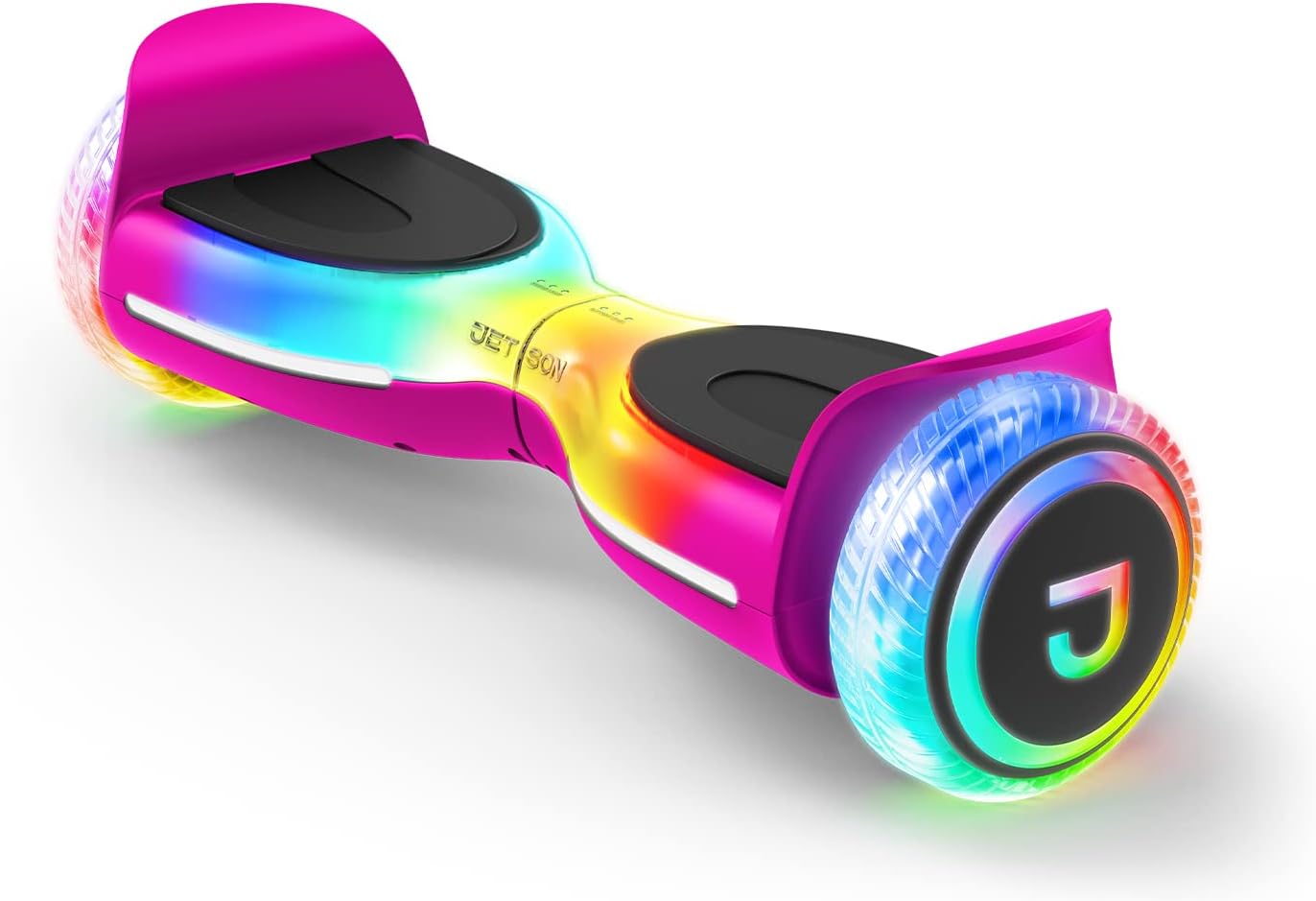 Summer Final Clearance Just AED 99د.إ:Jetson Self Balancing Hoverboard with Built in Bluetooth Speaker | Includes All Terrain Tires | LED Lights