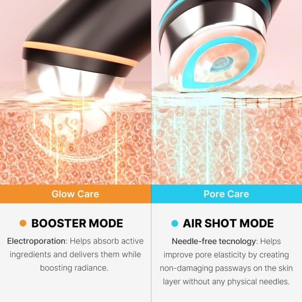 Summer Final Clearance Just AED 99د.إ:medicube Age-R Booster Pro | 6-in-1 Real Glass Glow Device | Looking Glass Skin with Enhanced Absorption, Radiance, Elasticity,Pore Care |...