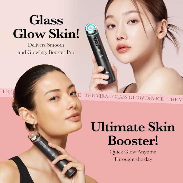 Summer Final Clearance Just AED 99د.إ:medicube Age-R Booster Pro | 6-in-1 Real Glass Glow Device | Looking Glass Skin with Enhanced Absorption, Radiance, Elasticity,Pore Care |...