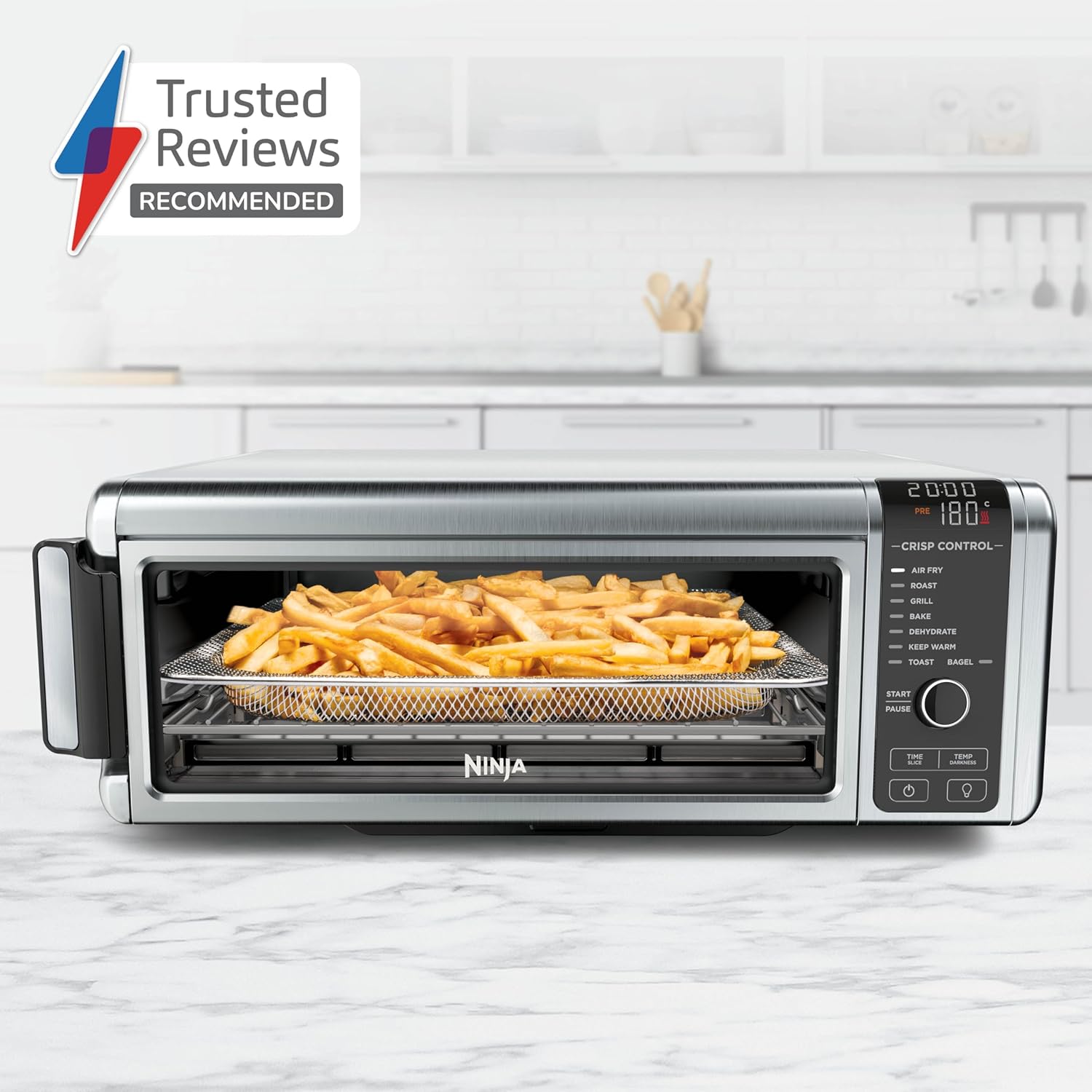 Summer Final Clearance Just AED 99د.إ:Ninja Foodi 8-in-1 Flip Oven, Portable Mini Oven for Countertop and Work Surfaces, Multifunctional Oven with 8 Cooking Functions; Air Fry,...