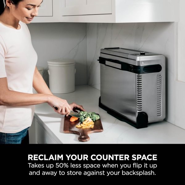Summer Final Clearance Just AED 99د.إ:Ninja Foodi 8-in-1 Flip Oven, Portable Mini Oven for Countertop and Work Surfaces, Multifunctional Oven with 8 Cooking Functions; Air Fry,...