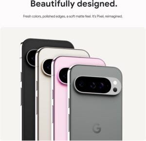 [The New User Exclusive Benefit ]Google Pixel 9 Pro - Unlocked Android Smartphone with Gemini, Triple Rear Camera System, 24-Hour Battery, and 6.3" Super Actua Display -256 GB