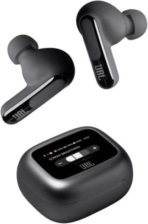 While Stocks Last：JBL Live Beam 3 Wireless Bluetooth Earbud Headphones with 48H Battery Life, True Adaptive Noise-Cancelling and High-Resolution JBL Signature Sound, IP55...