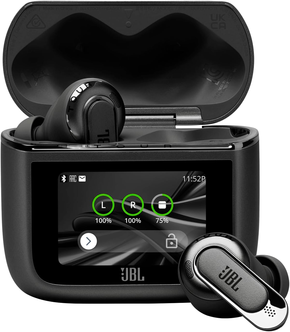 While Stocks Last:JBL Tour Pro 3 - True Wireless Noise Cancelling Earbuds with Smart Charging Case, Legendary Pro Sound with Hybrid Dual-Driver, Spatial 360 Sound with Head...