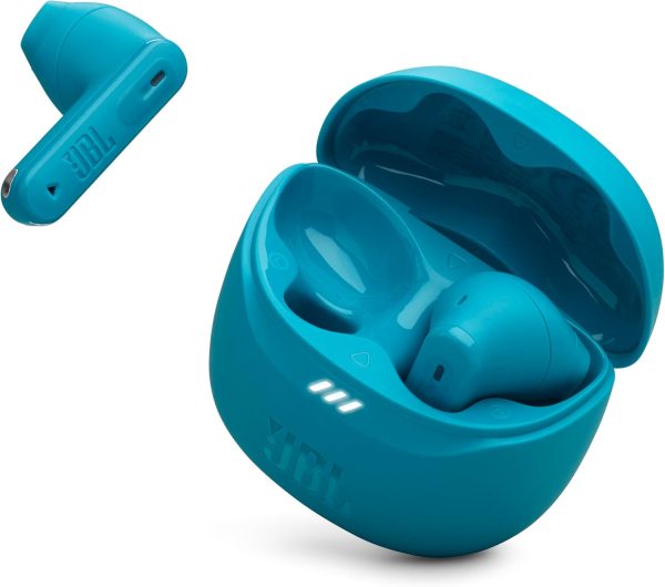 While Stocks Last:JBL Tune Flex 2 - True Wireless Noise Cancelling Earbuds Spatial Sound and Smart Ambient Technology, 6 mics for Perfect Calls, up to 48Hrs of Playback, IP54...